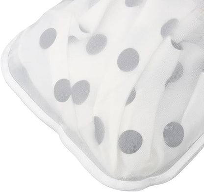 Muka 3 Pcs Mesh Laundry Bag for Delicates, with Metal Zipper, with Hanging Loop-M