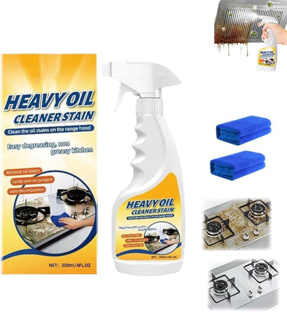 Heavy Duty Kitchen Degreaser Spray, Oven Degreaser Cleaner Heavy Duty, Powerful Multi-purpose kitchen Cleaner Spray for Ovens, Grills, and Stoves (2PCS)