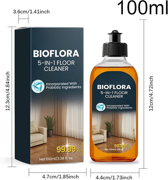 Floor Cleaner, Stain Removal, 100ml, Multi-surfaces Cleaning Spray, Hardwood Floor Cleaner, Efficient Cleaning, For Tile, Carpet, Shower, Kitchen, Home, House, Wall