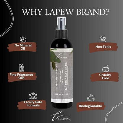 Lapew Room & Linen Spray | Fragrance Mist for Home, Car & Office | Fabric & Air Freshener | Neutralizing Mist | Made in USA | Fresh Linen Breeze