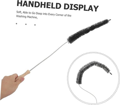 Washing Machine Cleaning Brush Long Handle Universal Washer Tubing Brush Easy Clean Lint Trap Cleaner Tool for Appliances