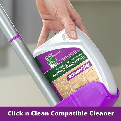 Rejuvenate Scrub Free Soap Scum Remover – 24 Ounce & Grout Deep Cleaner - Cleaning Formula Instantly Removes Years of Dirt Build-Up 32 Fl Oz (Pack of 1)