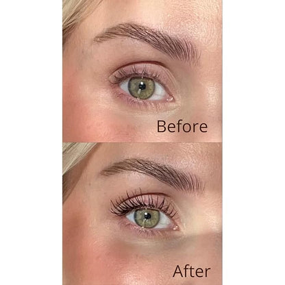 Hypoallergenic Mascara Sensitive Eyes - Smudge-Proof, Sweatproof, Lengthening Mascara with amazing separation of the lashes - Vegan, Non Toxic Mascara Black (Brown, 9 ml)