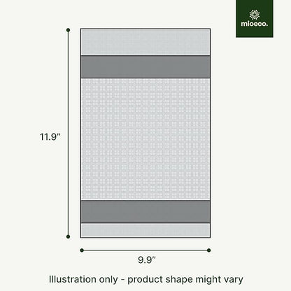 24 Pack Multicolored Reusable Paper Towels - Nature Friendly - Organic Cotton Alternative - Thick, Strong, Paperless Kitchen Dish Cloths - Reusable Napkins - Dish Towels - Cloth Napkin