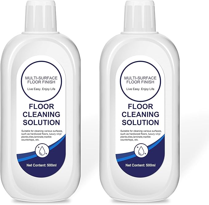 Multi-Surface Floor Cleaning Solution Compatible with Tineco, Cleaner Refill for All Mopping Robot Vacuums and Cordless Wet/Dry Mops (2 Bottle Pack, Original)