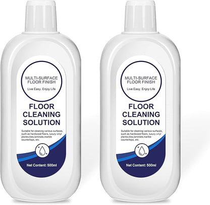 Multi-Surface Floor Cleaning Solution Compatible with Tineco, Cleaner Refill for All Mopping Robot Vacuums and Cordless Wet/Dry Mops (2 Bottle Pack, Original)