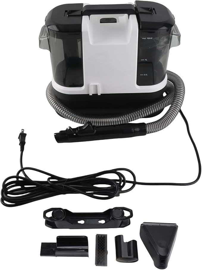 Portable Carpet Spot Cleaner Machine 14Kpa Powerful Suction Carpet Cleaner with Brush Heads for Home Use