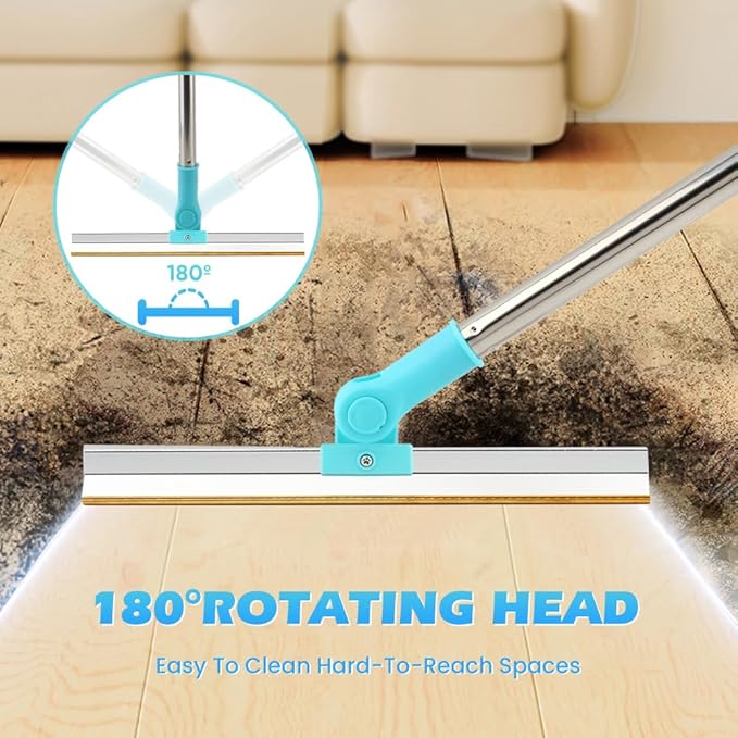 3Pcs Carpet Rake for Pet Hair Removal, with Adjustable Long Handle Pet Hair Removal Carpet Scraper, Dog & Cat Fur Brush & Scraper for Rugs, Floor Mats, Couches