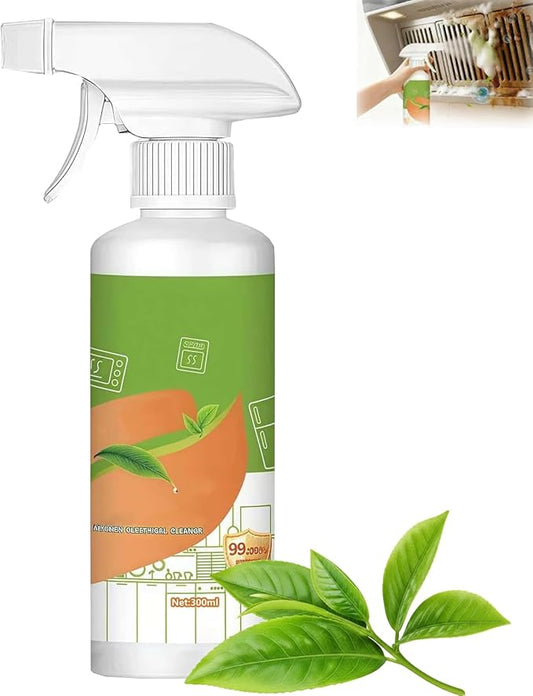 Electrolyzed Ion Kitchen Cleaner Spray, Multi-Purpose Powerful Household and Kitchen Fly Cleaning Spray, Clean Up Kitchen Oil Stains Spray, Natural Enzyme Formula for Hold, Oven, Stove (1)