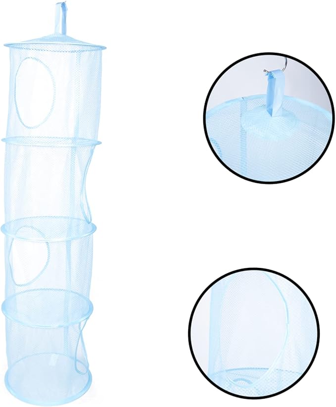 1Pc Clothes Drying Basket Ventilated Organizer for Laundry Indoor Storage Compact Design Quality Material Space Saving
