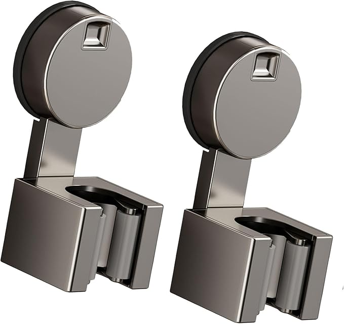 Wall Mounted Mop Organizers Strong Grip No Drilling Suction Brooms Holders Portable Accessory for Bathroom Use