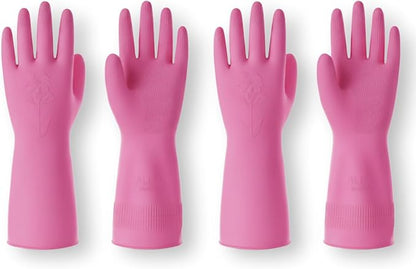 Premium Dishwashing Gloves Reusable Rubber Kitchen Cleaning Waterproof Hand Protection