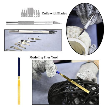 Resin 3D Printer Tool Kit, Stainless Steel Funnel with Strainers, Silicone Mat, Resin Filters & Basic Accessories for SLA/DLP/LCD 3D Printing Post-Processing