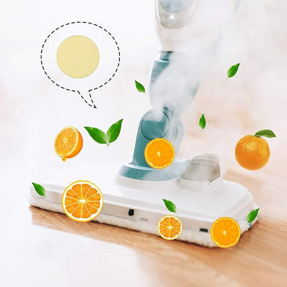 Maitys 24 Pcs Orange Favor Fragrance Discs Replacement Steam Mop Scent Practical Fragrance Compatible with Powerfresh and Symphony Series, Compatible with Model 1940, 1806 and 1132