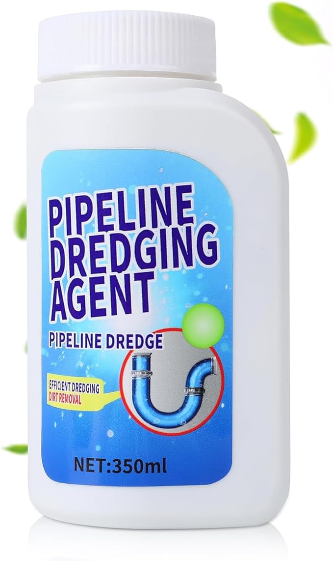 Drain cleaner, Pipeline Dredging Agent - 350ml Clog Remover | Fast-Acting, Drain Cleaner Powder, for Sinks, Showers & Toilets Kitchen Quick Cleaning
