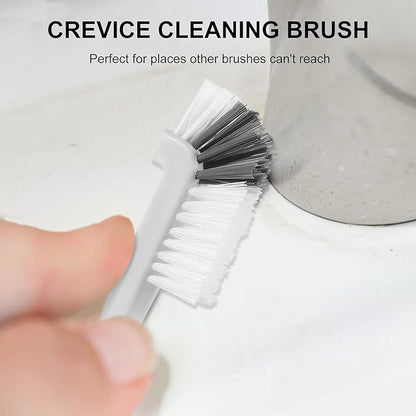 Kitchen Scrub Brush Edge Corner Cleaning Brush Hard Bristle Cleaning Supplies for Kitchen, Bathroom, Corner, Grout, Sink, Cup, Teapot, Bottle, Blender