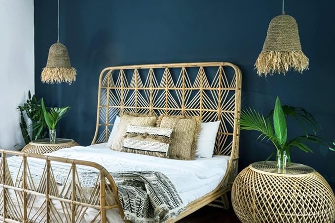 Safiyya 393"x17.7" Dark Blue Peel and Stick Wallpaper Blue Contact Paper Solid Color Removable Self Adhesive Wallpaper Decorative Vinyl Rolls for Wall