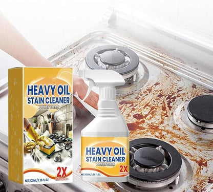 Heavy Duty Degreaser Cleaner Spray, Powerful Clean Kitchen Oil Stains Spray, All Purpose Kitchen Heavy Oil Cleaning Agent, Oil Enemy Foaming Cleaner, for Countertops, Ovens, and Appliances
