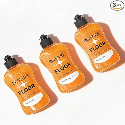 Floor Cleaner For Mopping, Cleaning Supplies For Wood Tile Laminate Hardwood Floor Solution Liquid, Orange 17.6 Fl Oz Each(3 Bottle)