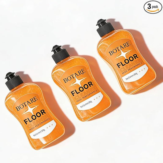 Floor Cleaner For Mopping, Cleaning Supplies For Wood Tile Laminate Hardwood Floor Solution Liquid, Orange 17.6 Fl Oz Each(3 Bottle)