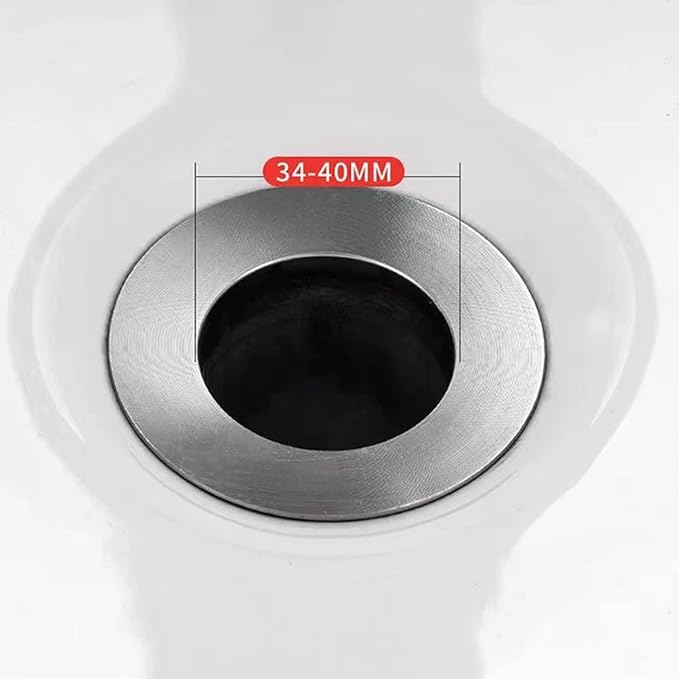 Press Bounce Basin Pop-up Drain Filter Bathroom Shower Sink Filter Plugs Hair Extension Bath Plugs Kitchen Accessories Drain Plugs