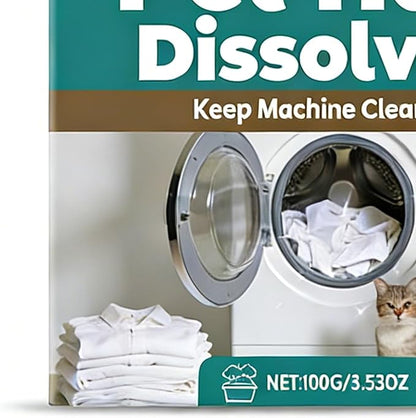 Pet Hair Dissolver - Safe Gentle Deep Cleaning Multipurpose Laundry Agent, Enzymatic Pet Friendly Fabric Care Booster | Powerful Odor Neutralizer Stain Lifter resiidue Free Hair Release treatmentt