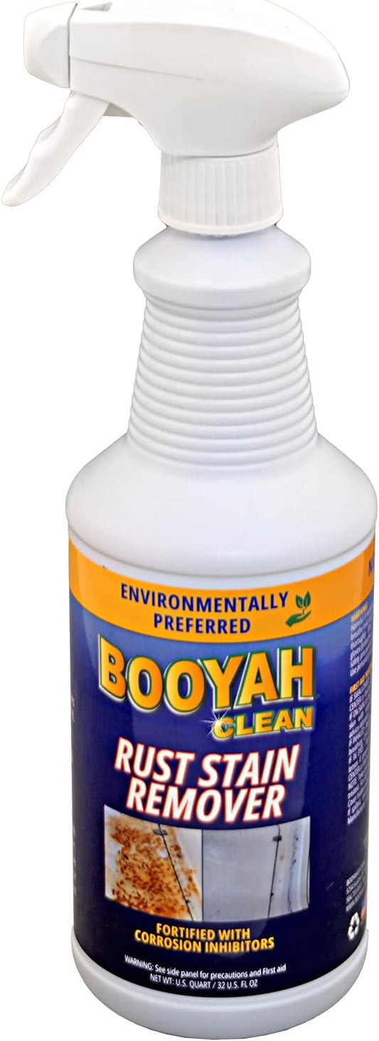 Booyah Clean Rust Stain Remover - The Ultimate Solution for Tough Rust Stains - Environmentally Preferred