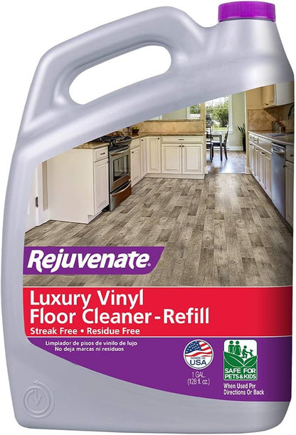 Rejuvenate All Floors Restorer and Rejuvenate Luxury Vinyl Floor Cleaner (1 Gallon)