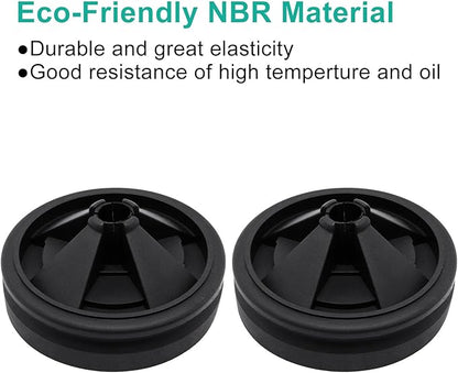 3-3/8" Garbage Disposal Splash Guard, Quiet Garbage Guard Disposal Drain Cover Garbage Disposal Rubber Drain Insert Collar Drain Plugs Sink Splash Guard QCB-AM Replacement (Style A)