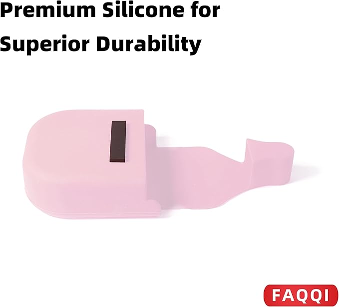 Pink Reusable Silicone Fuel Glove-Silicone Glove for Pumping Gas-Protect Hands from Filthy Gas Pump Handles and Keypads, Durable and Universal