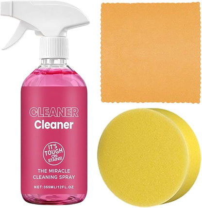Kitchen Cleaning Spray – Oil Stain Remover, Stove Cleaner, Household Decontamination Agent | Fast-Acting Grease Dissolver, Powerful Formula for Home Cooking Surfaces and Appliances