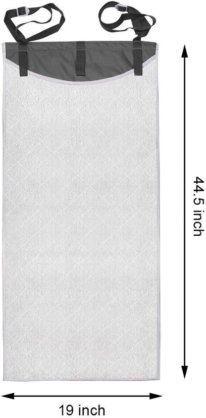 Over The Door Vertical Steamboard Press Pad, for Hand Held Steamer, portable ironing mat for traveling
