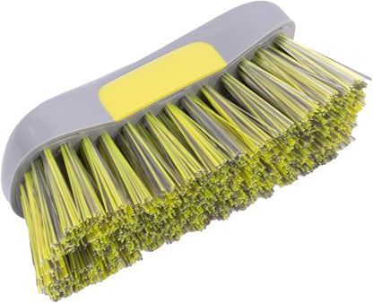 Heavy Duty Stiff Bristle Brush for Carpet and Upholstery Cleaning, Automotive and Home Scrubbing
