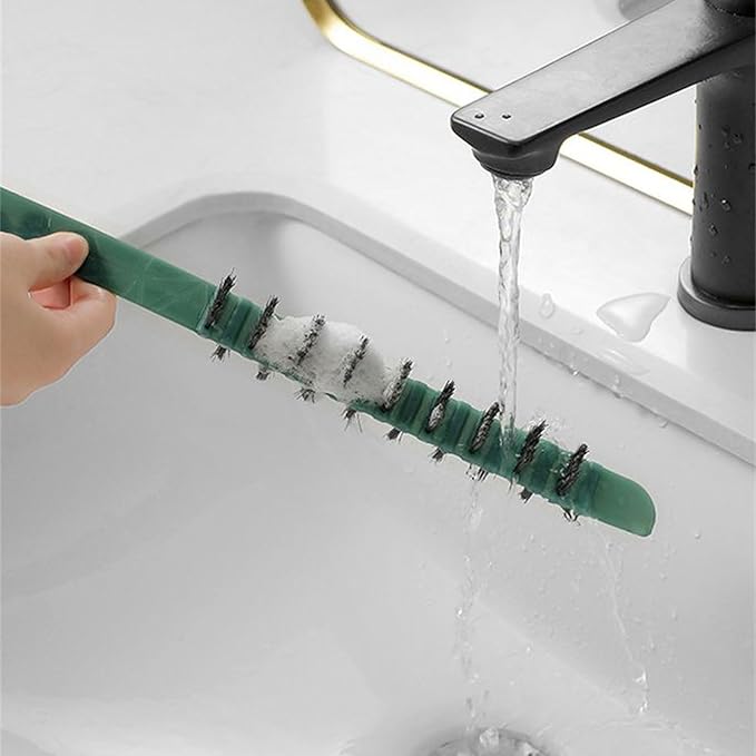 PANGBOER Washing Machine Cleaner Brush Intensity Decontamination Descaling Flexible Cleaner Brush for Inner Cylinder of Drum Tool