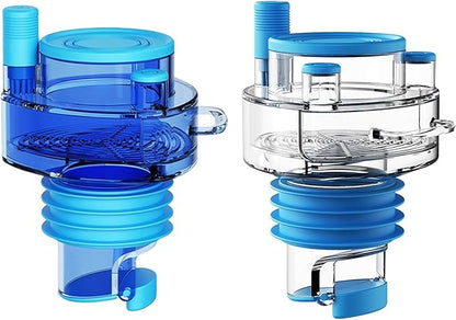 Clear ABS Sink Drain Diverters with Blocking & Clog Detection Quick Install for Kitchen/Bathroom Plumbing Systems Visible Flows Kitchen Filter Device
