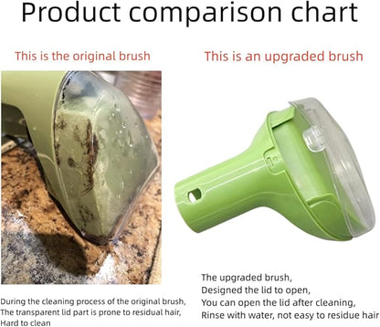 Upgraded 5.3in 1400B Little Green Machine Multi-Purpose Tools Brush Replacement Parts Compatible with 1400B 3194 3353 2458 3588F 1986 1425 2513E 3624 Tough Stain Brush Tool Attachments (green 1+2)