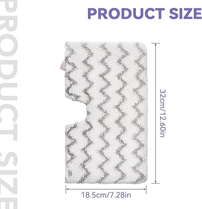 S3501 For Shark Steam Pocket Mop Pads: Washable Steam Mop Replacement Pads For Shark Steamer S3601D S3601 S3801CO S3901 S3550 SE450 (6Pack)