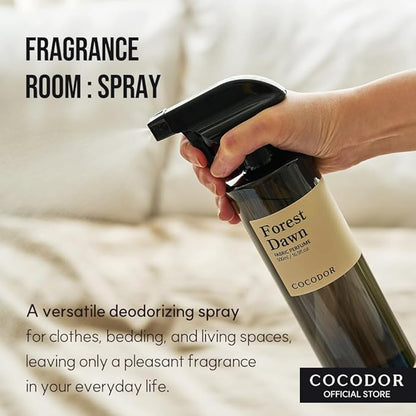 COCODOR Fragrance Room Spray/La Tulipe Garden/ 16.9oz(500ml) / Made with Essential Oils, scented room closet fabric odor eliminator spray