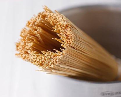KAGOYA Sasara Bamboo Brush for Frying Pans and Woks [7.1inch] Kitchen Scrub Brush