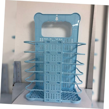Foldable Laundry Basket with Handles Large Capacity Laundry Hamper Organizer for Dirty Clothes Wall Mountable and Portable Storage Bin for Bathroom and Small Spaces