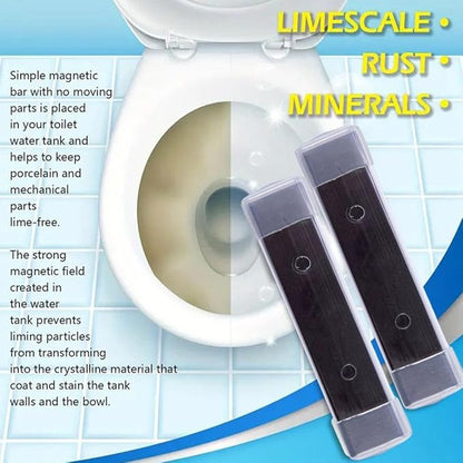 Toilet Magnets for Tank, Long Lasting Magnetic Tank Cleaner, No Chemicals No Staining Cleaning Supplies, for Household Bathroom (3PCS)