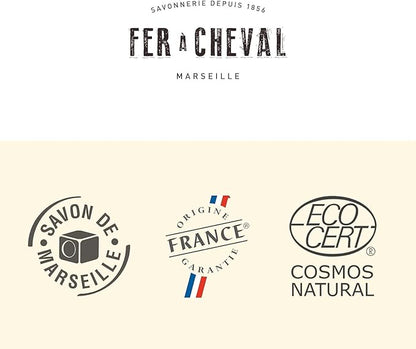 Fer à Cheval Bathroom Limescale Spray 500 ml/ 16.9 fl oz, 4-in-1 Cleaner with Natural Ingredients