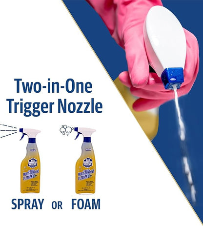 Bar Keepers Friend Soft Cleanser (26 oz) MORE Spray + Foam (25.4 oz) Multipurpose Cleaner Bundle, Stain & Rust Remover for Multi Surface Bathroom, Kitchen & Outdoor Cleaning
