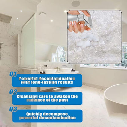 Stubborn Stains Cleaner - Bathroom Descaler Cleaner, Limescale Cleaner, Luckydogs Multipurpose Bathroom Foam Cleaner, All-Purpose Bathroom Descaler Foam Cleaner Spray (1 bottle)