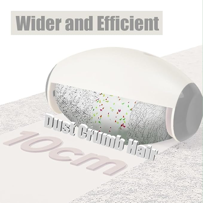 Reusable Lint Roller Ball, Mini Travel Size Lint Roller for Clothes, On The Go Small Portable Lint Ball Remover for Clothes and Pet Hair, Extra Sticky & Washable Gel (White)