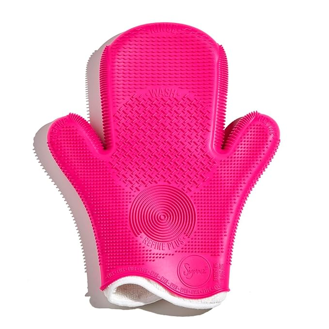 Sigma 2X Sigma Spa ™ Brush Cleaning Glove - Pink