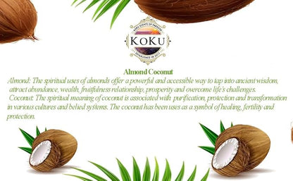Almond Coconut Air Freshener - Room Spray - Odor Eliminator - Deodorizer - Car Air Freshener - Home Spray - Linen Spray - Fabric Refresher - Non-Toxic - Alcohol Free – Made in USA (8 Oz)