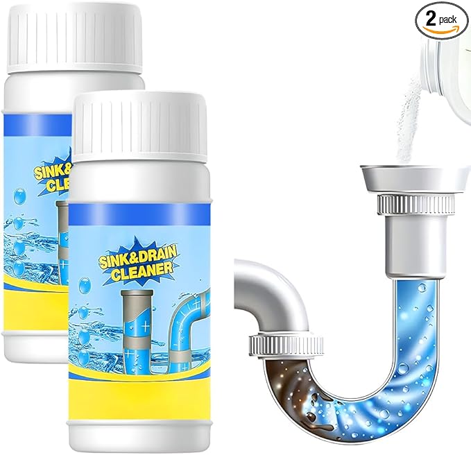 2026 New Sink and Drain Cleaner, Upgraded Kitchen Drain Cleaner, Multi Functional Clog Remover for Home Use, Professional Shower Drains Cleaning for Bathroom (2)