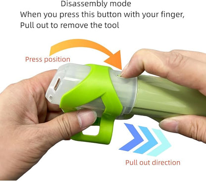 1400B Green Vacuum Hose Self-Cleaning Tool Attachment Compatible With Bissell 1400B 3194 3353 2458 3588F 1986 1425 1400W 1725R Replacement Part #1613828
