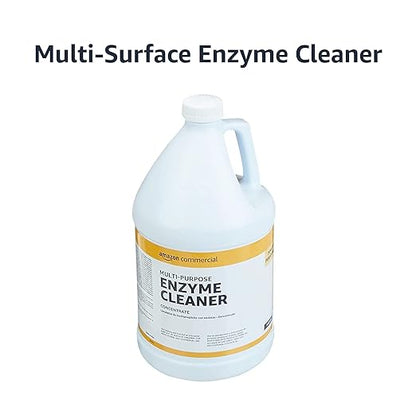 AmazonCommercial Multi-Purpose Enzyme Cleaner, Stain & Odor Remover, Pet Stain Remover, 1-Gallon, 1-Pack